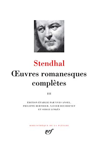 9782070120529: Œuvres romanesques compltes (Tome 3)