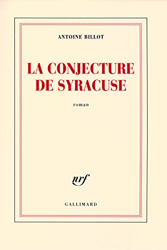 Beispielbild fr La conjecture de Syracuse [Paperback] Billot,Antoine zum Verkauf von LIVREAUTRESORSAS