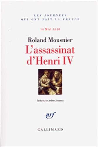 9782070123155: L'assassinat d'Henri IV