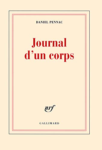 Beispielbild fr Journal d'un corps: Roman zum Verkauf von medimops
