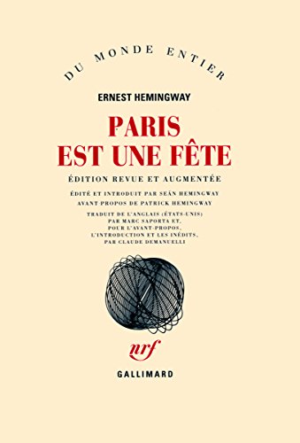 Stock image for Paris est une fte (French Edition) for sale by Zoom Books Company