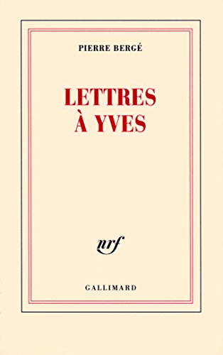 Stock image for Lettres  Yves for sale by Ammareal