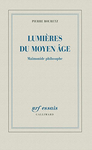 Imagen de archivo de Lumires du Moyen ge: Mamonide philosophe a la venta por medimops
