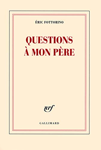 Imagen de archivo de Questions A Mon Pere [FRENCH LANGUAGE - Soft Cover ] a la venta por booksXpress