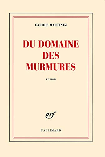 Stock image for Du domaine des Murmures for sale by WorldofBooks
