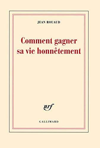 Beispielbild fr La vie potique, I:Comment gagner sa vie honntement zum Verkauf von Ammareal