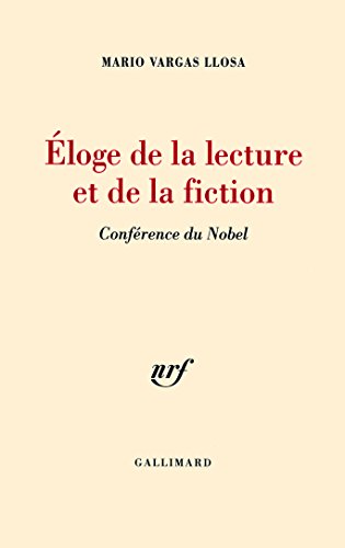 Stock image for loge de la lecture et de la fiction: Confrence du Nobel for sale by Ammareal