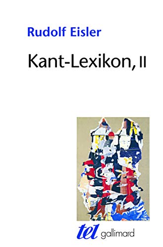 9782070135585: Kant-Lexikon (Tome 2)