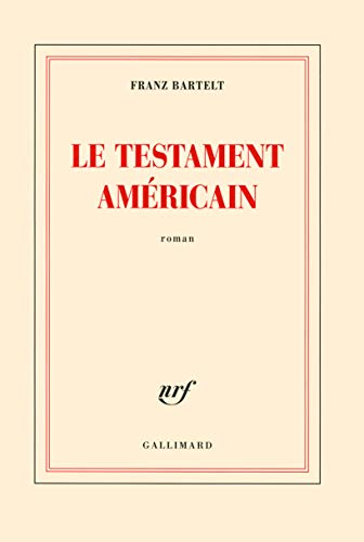 Stock image for Le testament amricain for sale by Ammareal