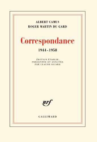 9782070139255: Correspondance: (1944-1958)