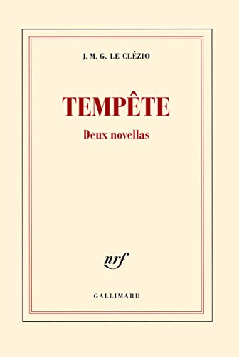 Beispielbild fr Tempete: deux novellas zum Verkauf von WorldofBooks