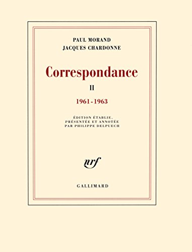 9782070145577: Correspondance 2: 1961-1963