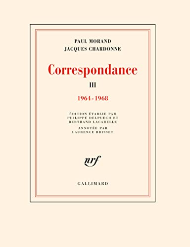 Beispielbild fr Correspondance: 1964-1968 (3) zum Verkauf von WorldofBooks