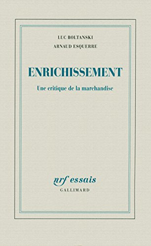 Beispielbild fr Enrichissement: Une critique de la marchandise zum Verkauf von AwesomeBooks