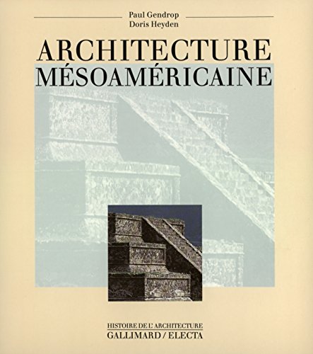Beispielbild fr Architecture msoamricaine. zum Verkauf von PAROLES