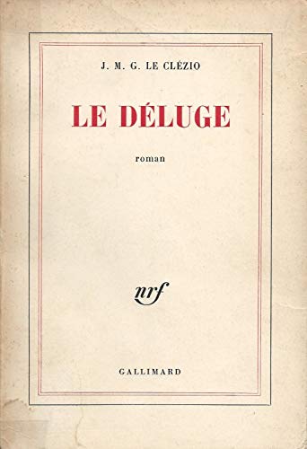Stock image for Le D luge Le Cl zio, Jean-Marie-Gustave for sale by LIVREAUTRESORSAS