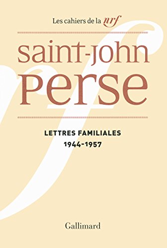 9782070177646: Lettres familiales: (1944-1957)