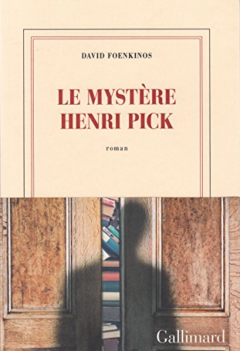 Beispielbild fr Le mystre Henri Pick zum Verkauf von Ammareal