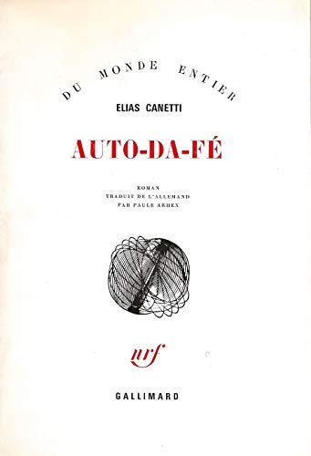 9782070184446: AUTO-DA-FE (BEAUX PAPIERS)