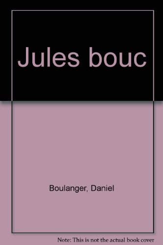 9782070189502: Jules Bouc