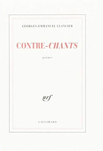 9782070193820: CONTRE-CHANTS