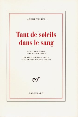 9782070196272: Tant de soleils dans le sang