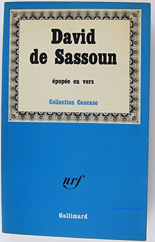 9782070201501: David de Sassoun: Epope en vers