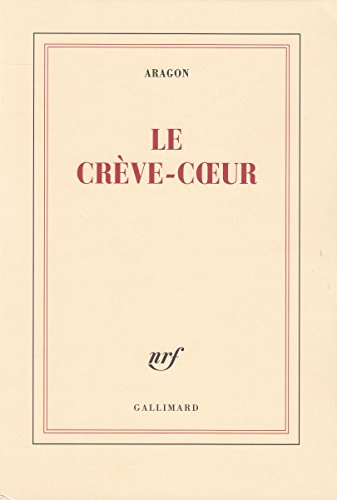 Stock image for Le Crve-coeur for sale by Gallix