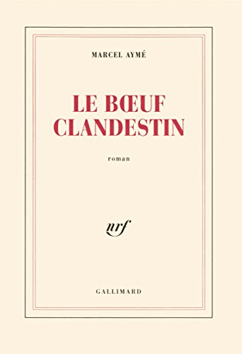 9782070203963: Le Boeuf clandestin