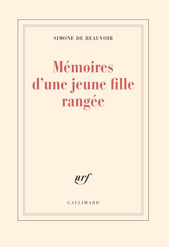 9782070205196: Mmoires d'une jeune fille range (Blanche)