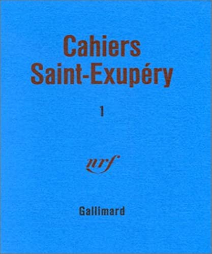 9782070207107: Cahiers Saint-Exupry, tome 1