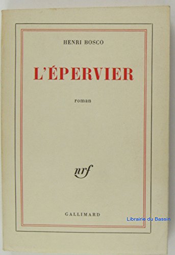 L'EPERVIER (BLANCHE) (9782070208777) by BOSCO, HENRI