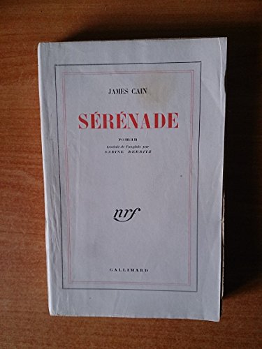 SERENADE (LA MERIDIENNE) (9782070211623) by James M. Cain