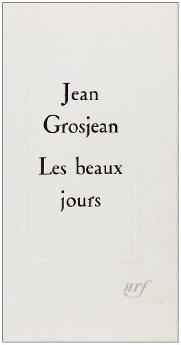 9782070211975: Les beaux jours