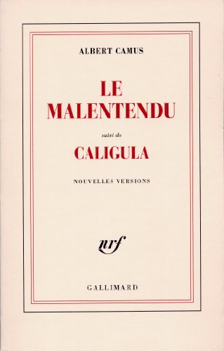 9782070212026: Le Malentendu / Caligula