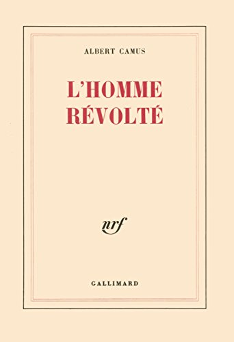 9782070212095: L'Homme rvolt