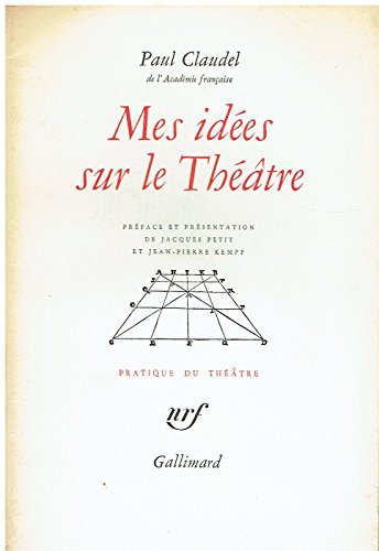 9782070215430: Mes ides sur le Thtre