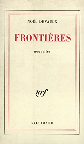 Stock image for Frontires for sale by Mli-Mlo et les Editions LCDA