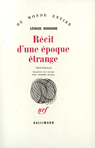 Stock image for Rcit dune poque trange (Du monde entier) for sale by Revaluation Books