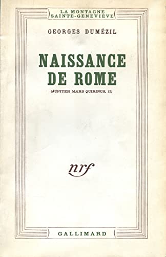 9782070220717: NAISSANCE DE ROME