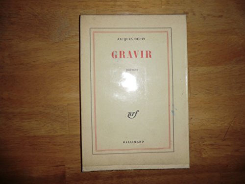 GRAVIR (BLANCHE) (9782070220885) by DUPIN, JACQUES