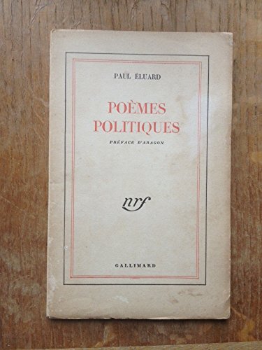 9782070222056: POEMES POLITIQUES (BLANCHE)