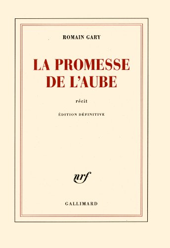 9782070226641: La promesse de l'aube