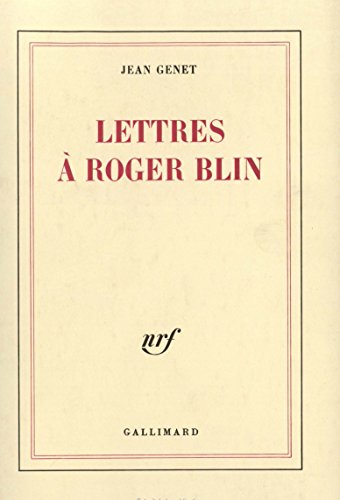 Beispielbild fr Lettres  Roger Blin zum Verkauf von WorldofBooks