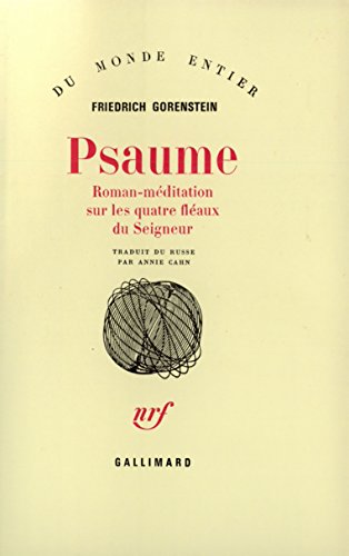 Stock image for Psaume: Roman-mditation sur les quatre flaux du Seigneur for sale by Ammareal