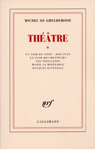 Stock image for THEATRE. : Tome 4 for sale by Revaluation Books