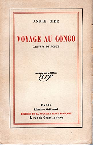 Beispielbild fr Voyage au congo [Broch] zum Verkauf von Au bon livre