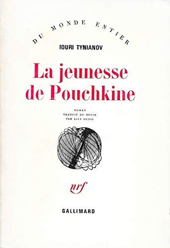 Stock image for La jeunesse de Pouchkine for sale by Librairie de l'Avenue - Henri  Veyrier