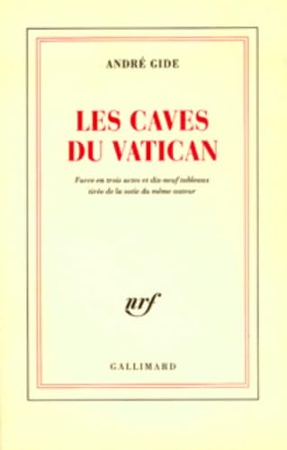 Beispielbild fr Les Caves du Vatican: Farce en trois actes et dix-neuf tableaux tire de la sotie du mme auteur zum Verkauf von Gallix