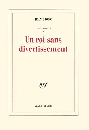 Beispielbild fr Chroniques. Vol. 1. Un Roi Sans Divertissement zum Verkauf von RECYCLIVRE